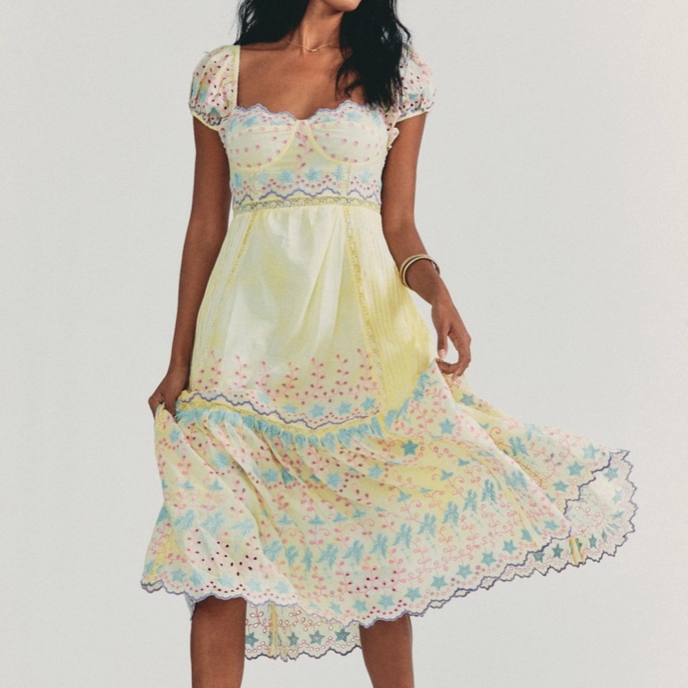LoveShackFancy Magena Dress
